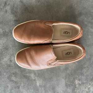 Ugg Slip-on shoes, size 7, Caramel colored